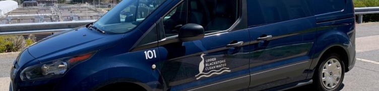 Upper Blackstone Pretreatment Van for sampling and inspections